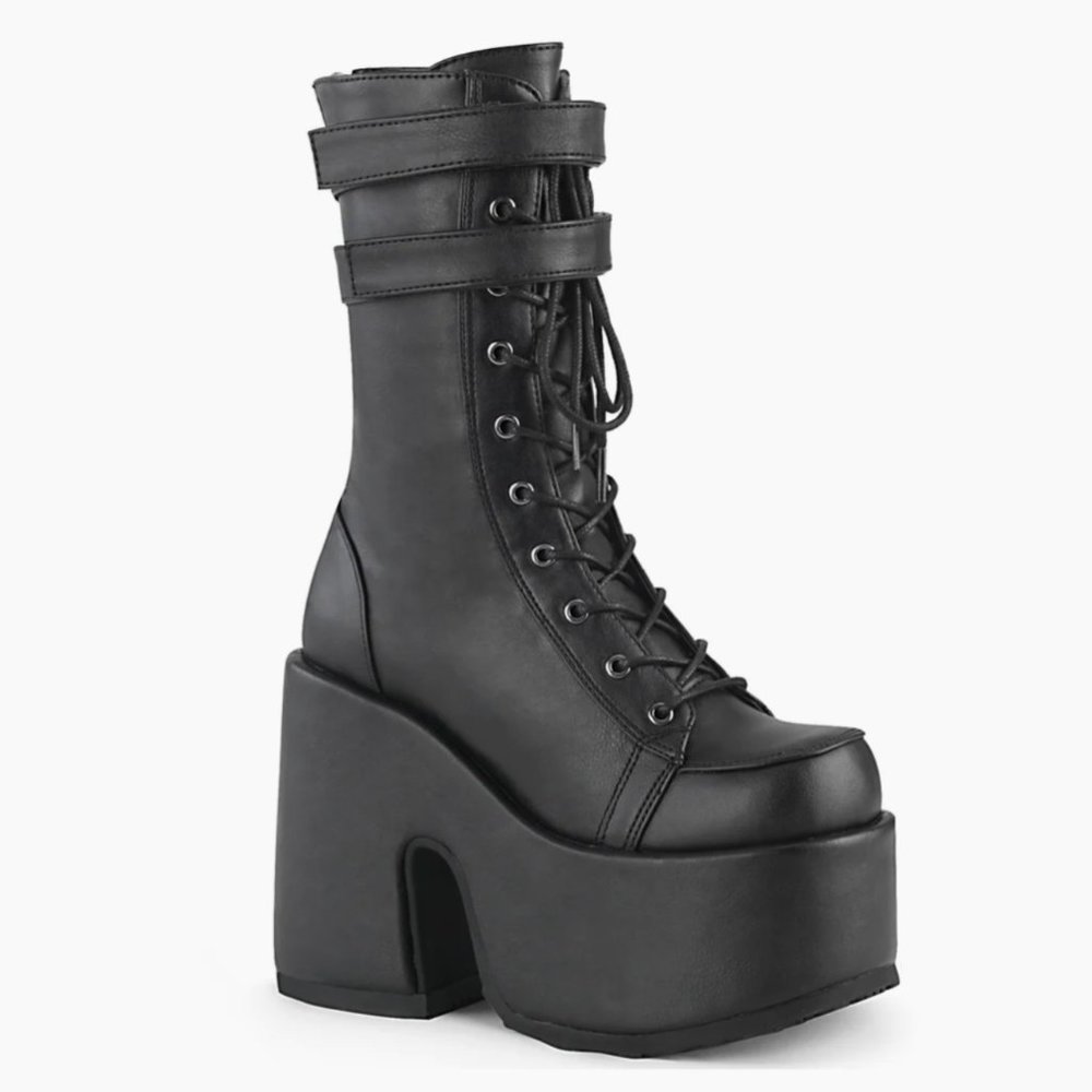 Demonia "Camel-250" Mid-calf Platform Boots (Sz 11)